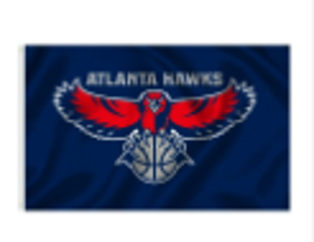 Atlanta Hawks NBA Flag